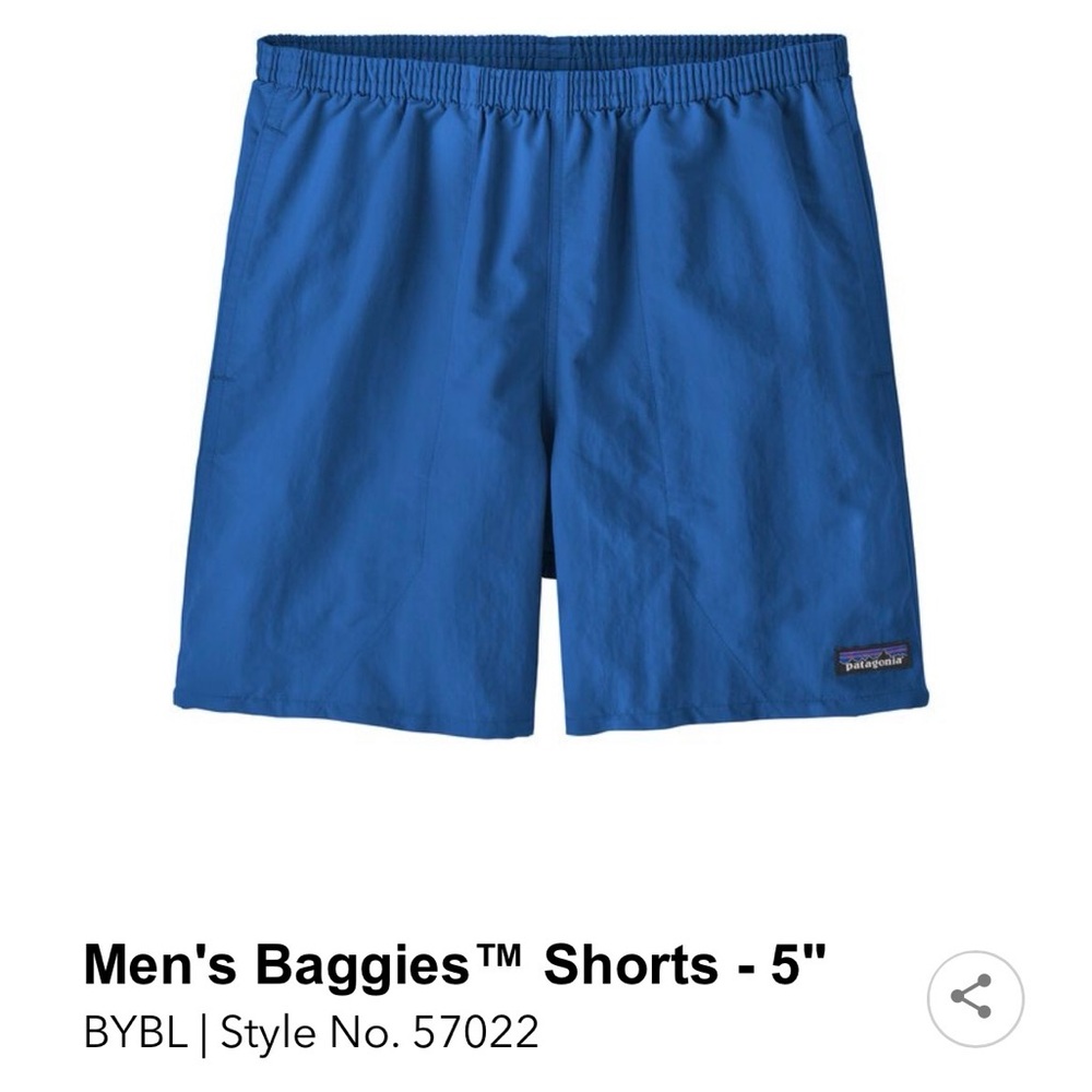 Patagonia Men’s Baggies Shorts 5”